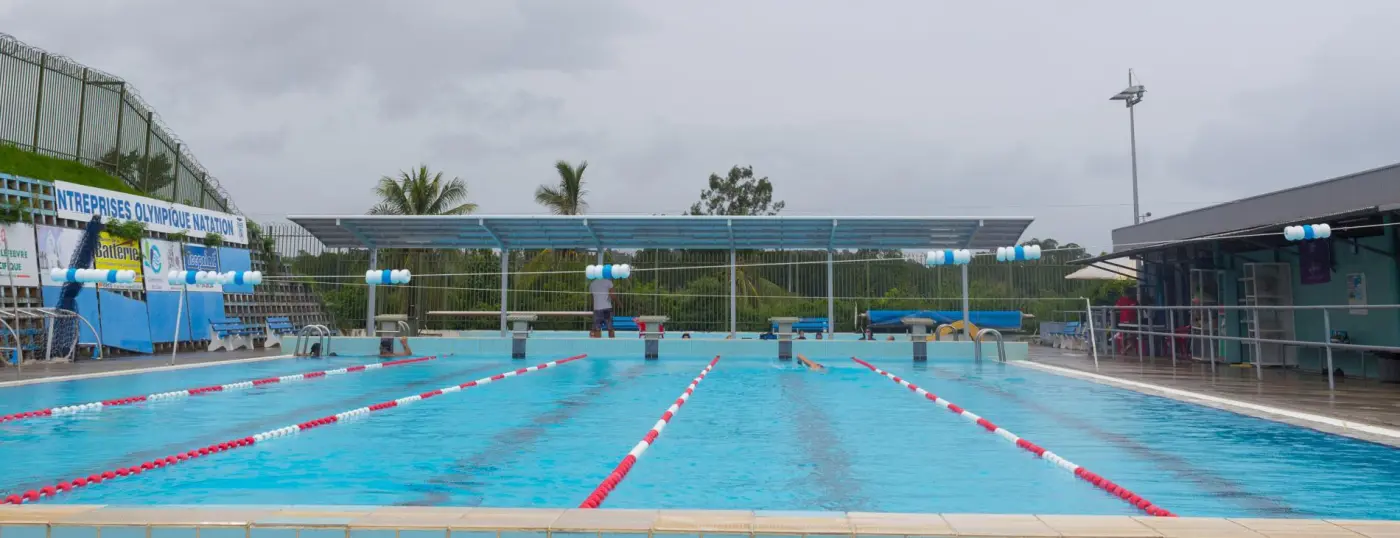 La piscine de Rivière-Salée